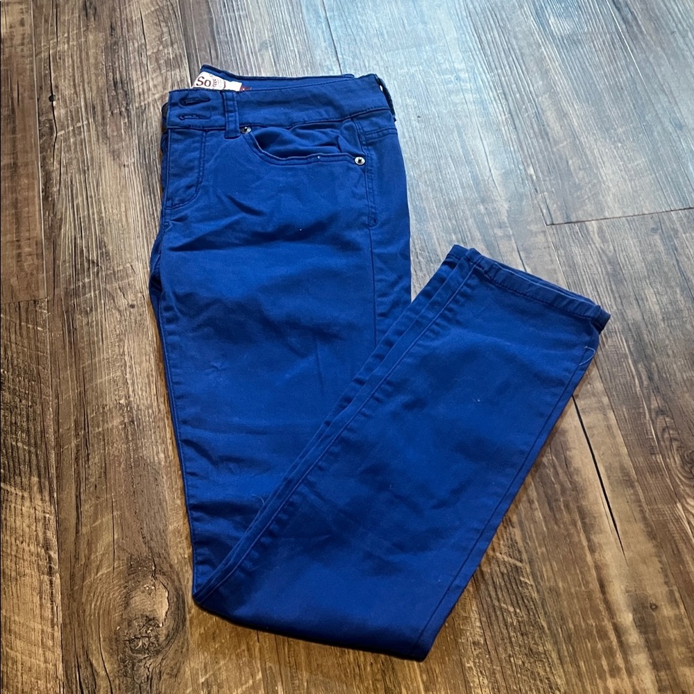 Women’s Blue Stretch Skinny Jeans SO size5